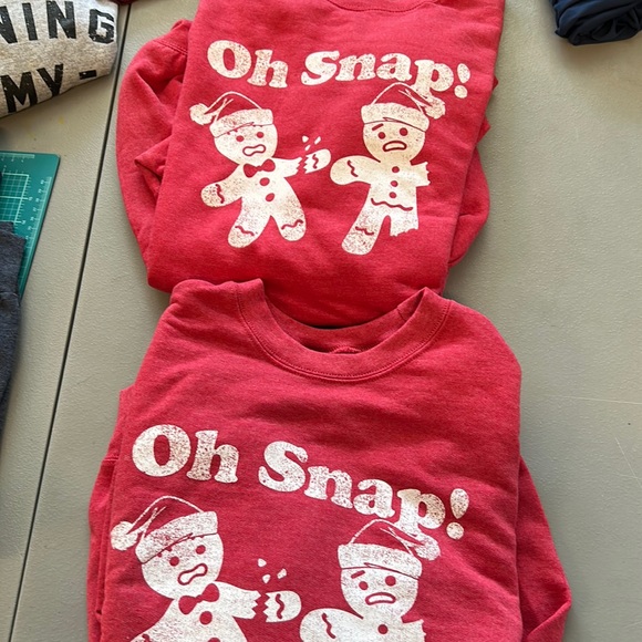 Christmas sweater size small and large Red Heather - Picture 1 of 4